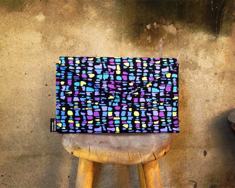 【手拿包/侧背包/信封包Dream Bag-DISCO马赛克地砖】 - 手拿包 - 其他材质 