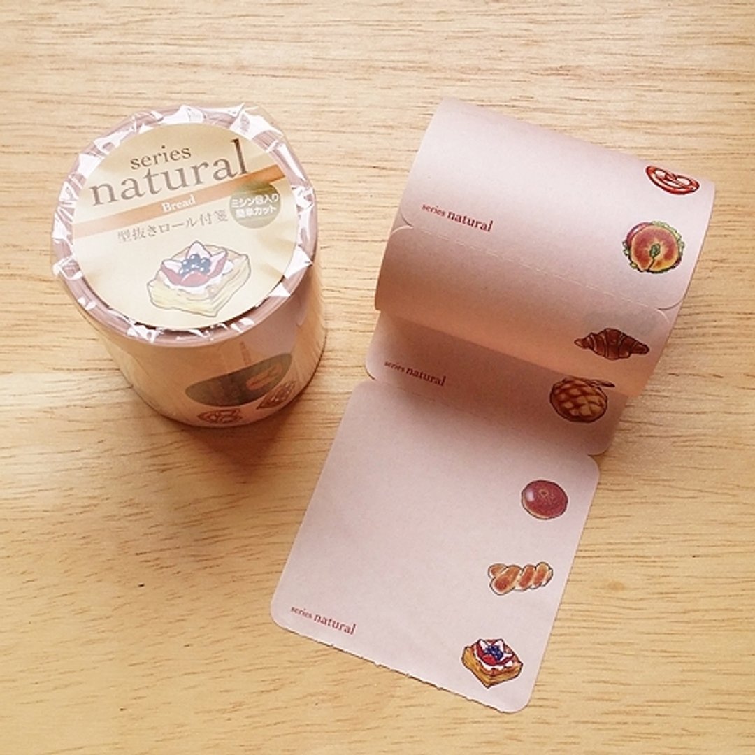 ROUND TOP Yano Design 自黏便签.付笺【面包 (YD-RF-002N)】 - 贴纸 - 其他材质 橘色