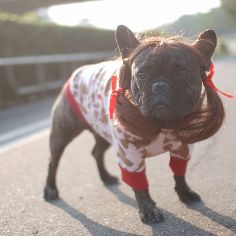 宠物手作服-冬季限定米奇爱丽丝白雪公主粉嫩T恤 - 衣/帽 - 其他材质 粉红色