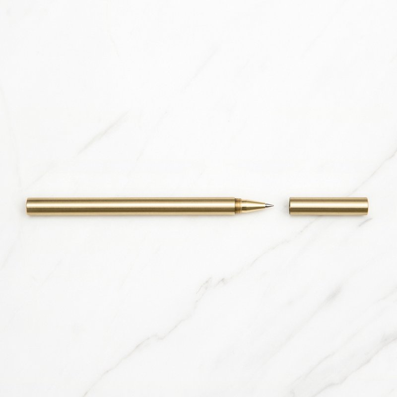 黄铜钢珠笔 - 笔筒/笔座 - 其他金属 金色
