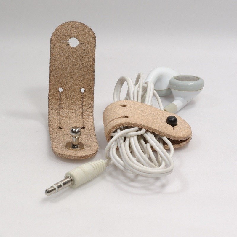 卷线器、收线器、集线器、真皮 皮革 寛2厘米-原色3个 90元/个 - 卷线器/电线收纳 - 真皮 