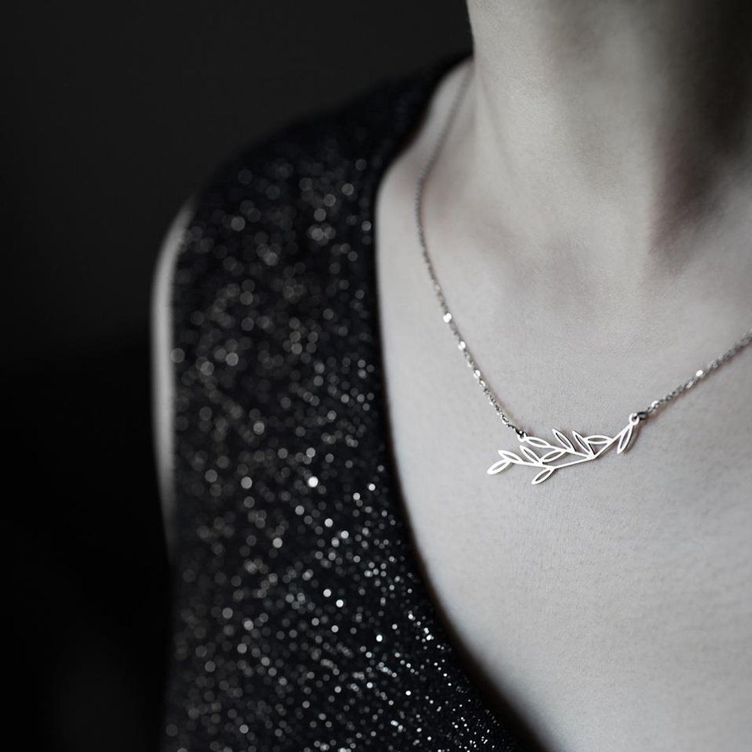 绿意项链  Leafy S Pendant (S) - 项链 - 其他金属 