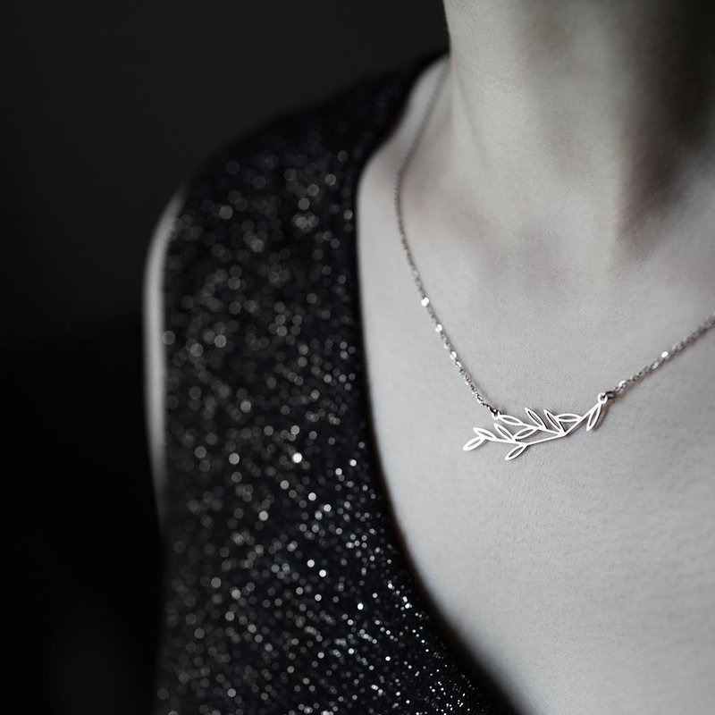 绿意项链  Leafy S Pendant (S) - 项链 - 其他金属 