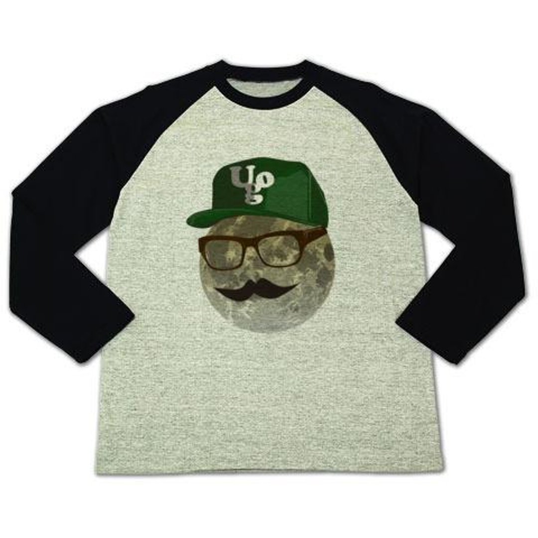 Moon cap (Raglan sleeve) - 男装上衣/T 恤 - 其他材质 