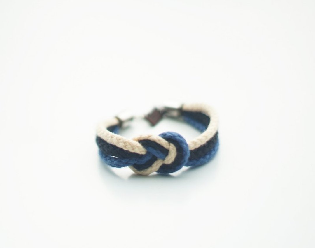 水手结手带 爱沙尼亚版 原创设计by Captain Ryan - Sailor's Knot Bracelet - Estonia Edition by Captain Ryan - 手链/手环 - 棉 多色