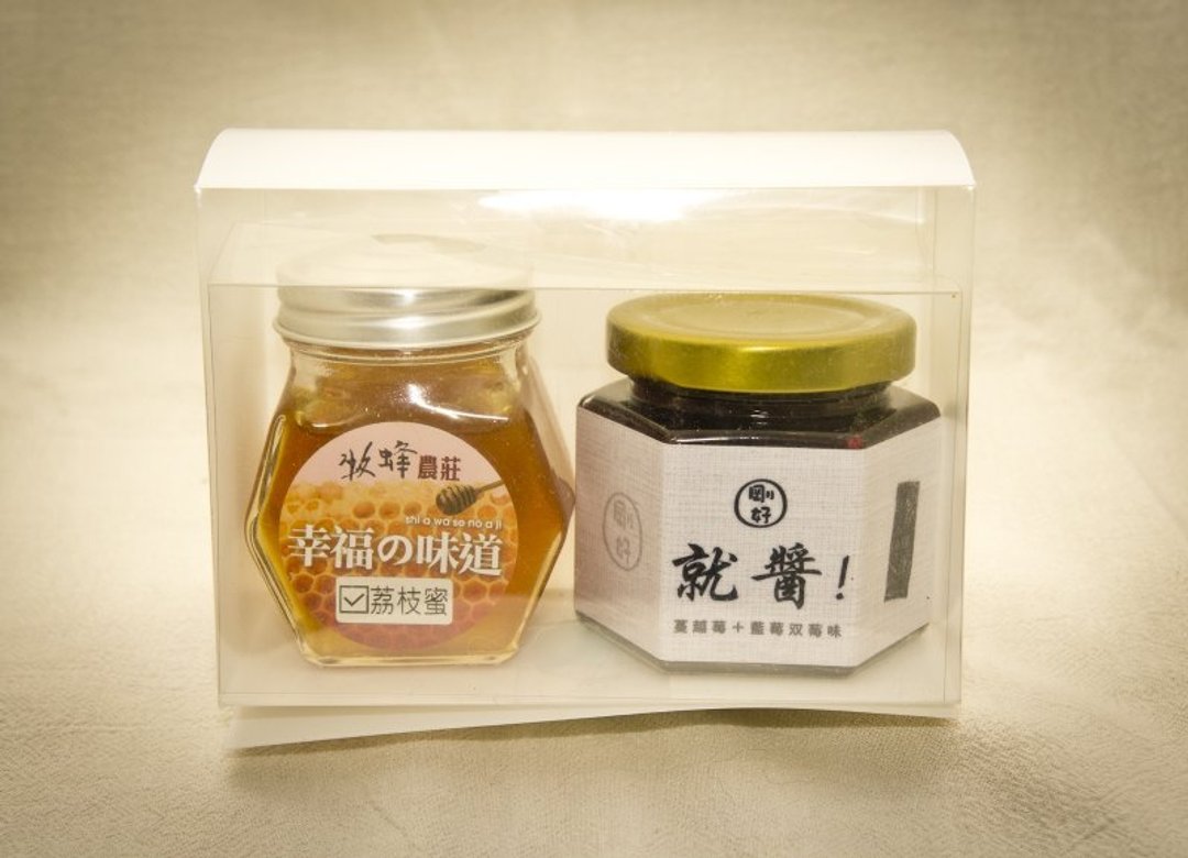 【刚好】果然甜蜜-天然果酱+有机农场x新鲜采收的蜂蜜 - 果酱/抹酱 - 新鲜食材 紫色