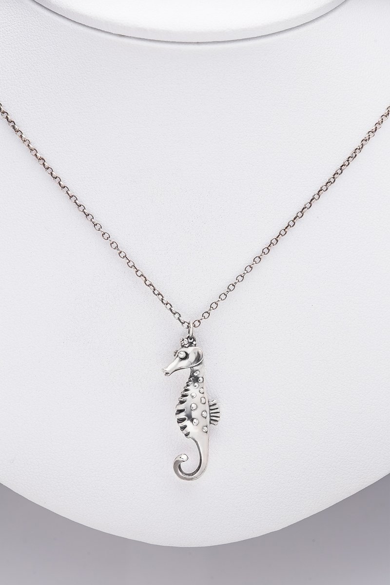 D.JeCa-海洋潘朵拉--"飞天海马" - 项链 - 宝石 蓝色