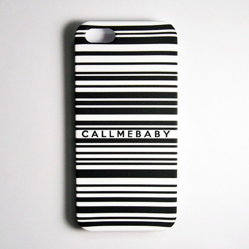 SO GEEK 手机壳设计品牌 THE BARCODE NUMBER GEEK 条码号码款 沉稳黑 - 手机壳/手机套 - 塑料 黑色