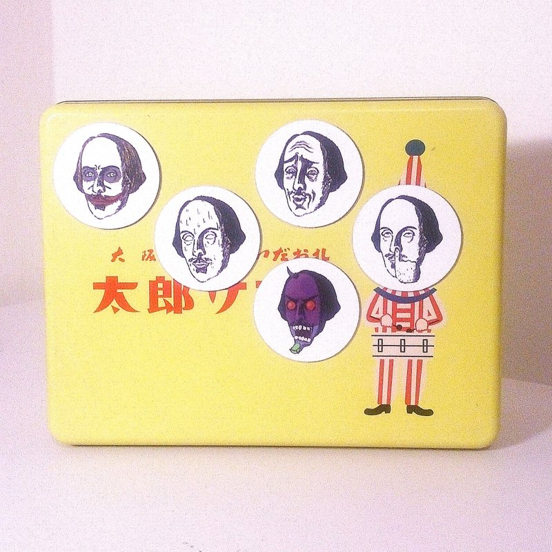 莎士比亚先生 圆形磁铁组(五入) - 冰箱贴/磁贴 - 其他材质 白色