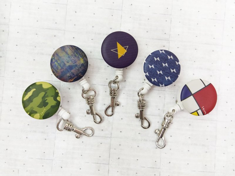 i 好夹伸缩票卡夹组_一笔画 N10报告班长 N11蒙德里安 N12牛仔 - 证件套/卡套 - 其他材质 银色