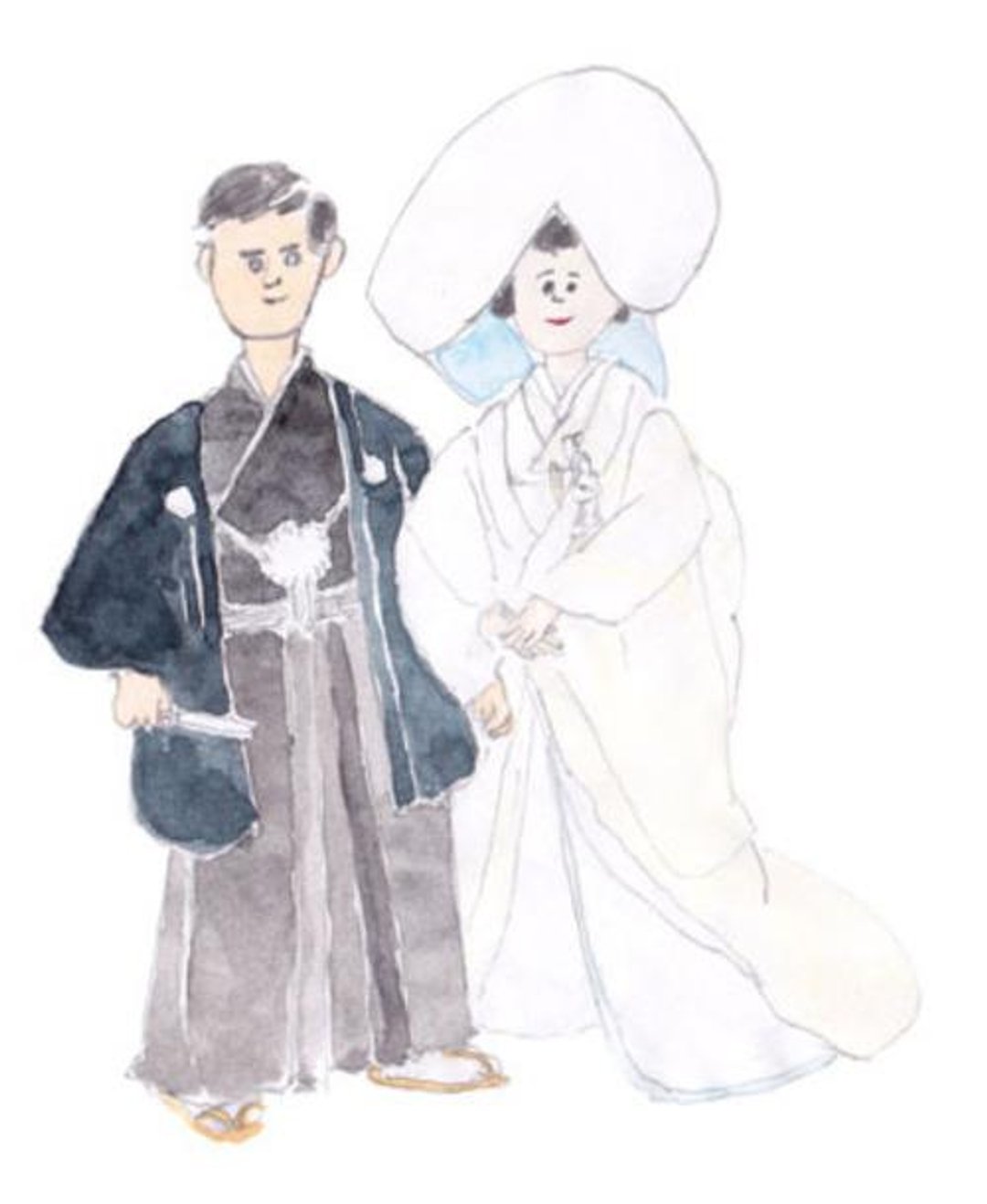 Post card wedding - 女装 T 恤 - 其他材质 