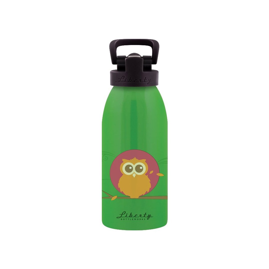 Liberty 全铝环保运动水杯-470ml-麦困咕咕/单一尺寸 - 水瓶/水壶 - 其他金属 绿色
