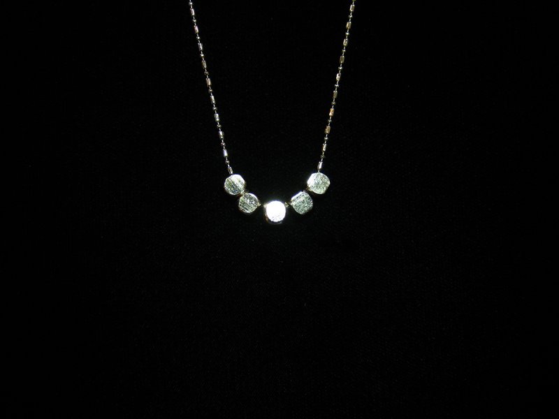 与城市对话饰品系列-似方非圆。金属项链单色款 - 项链 - 其他金属 