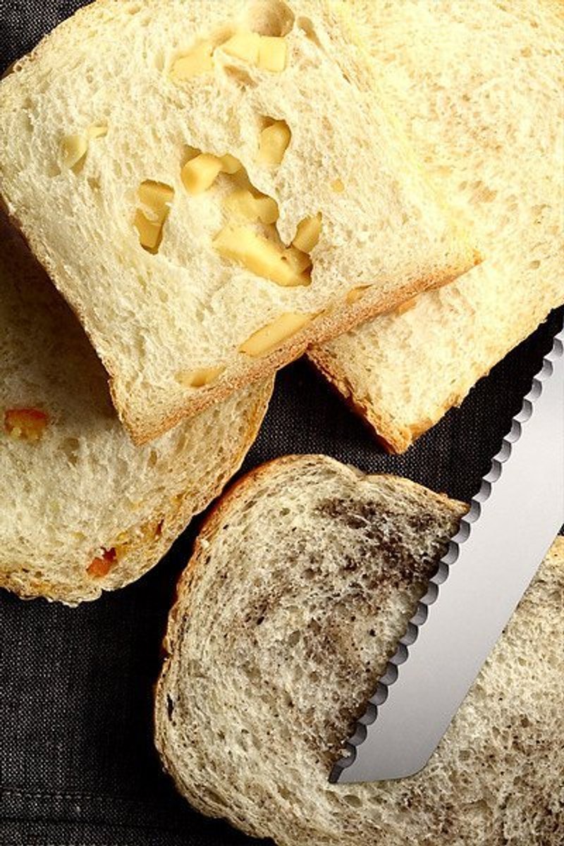 起司汤种吐司 - 面包/吐司 - 其他材质 黄色