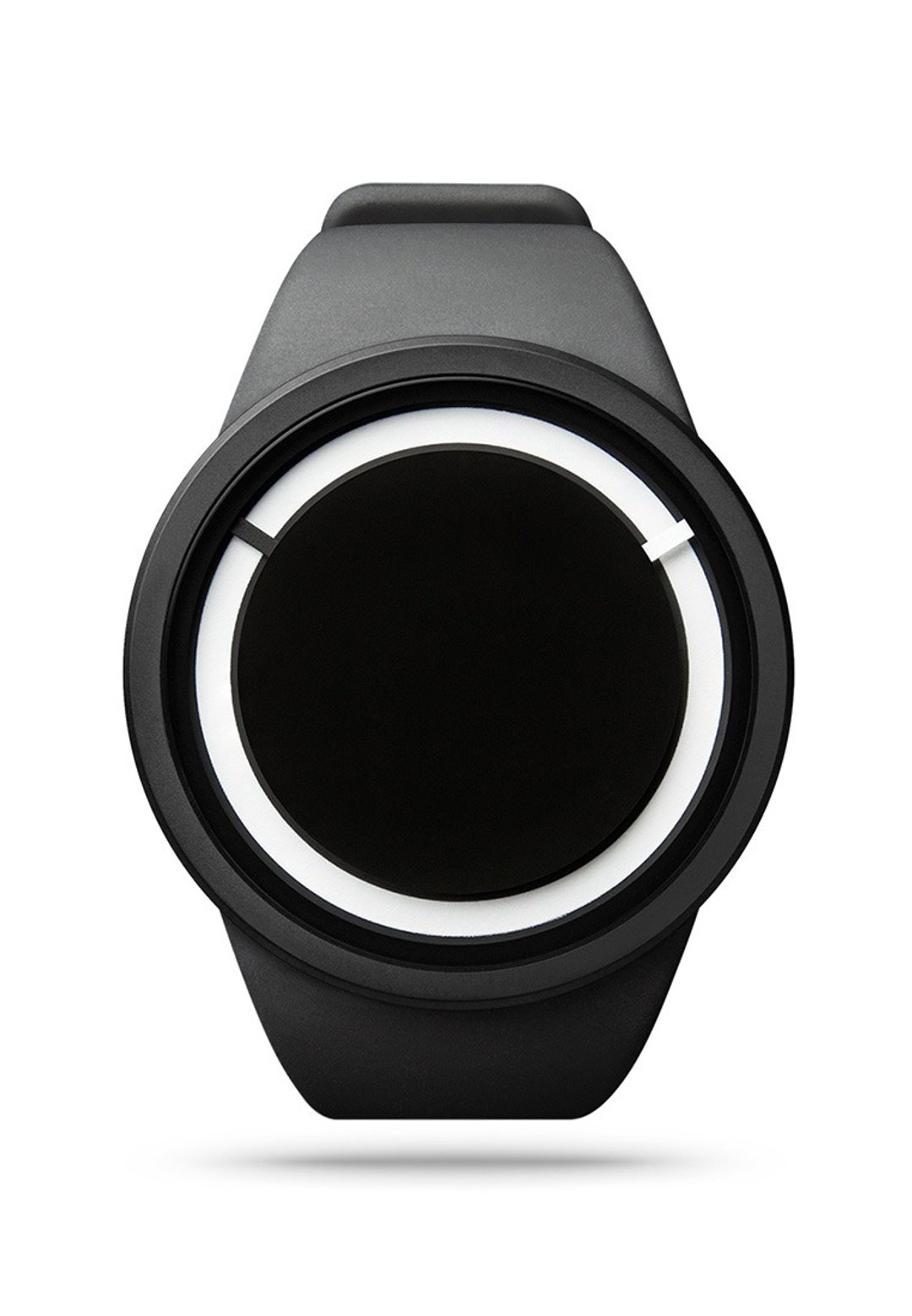 <夜光>宇宙日食系列腕表ECLIPSE (黑色,Black) - 女表 - 硅胶 黑色