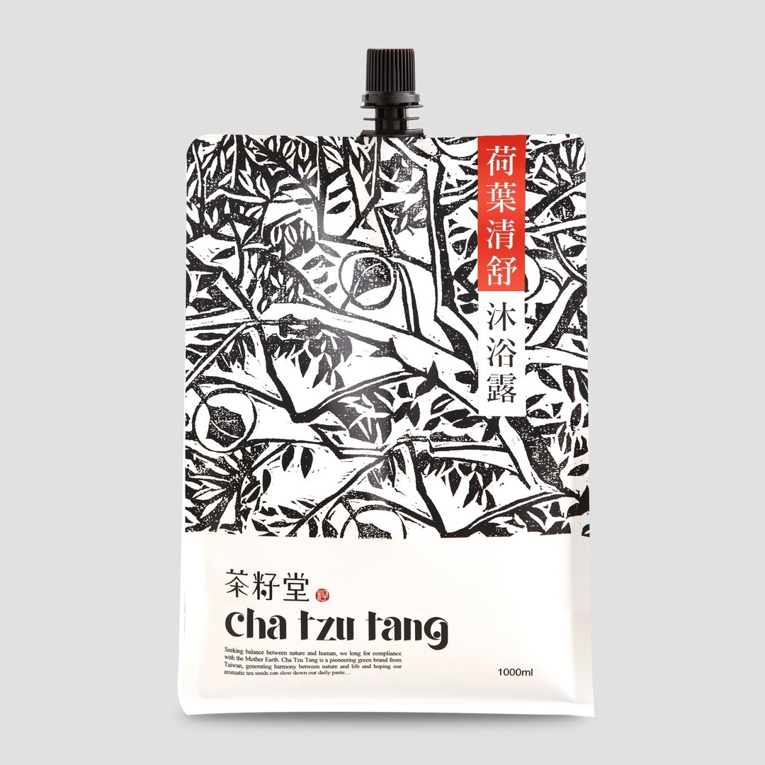 茶籽堂 荷叶清舒沐浴露补充包 1L - 沐浴用品 - 其他材质 紫色