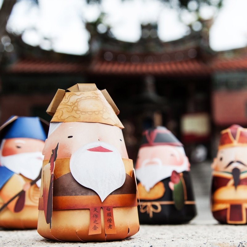 说姻缘DIY纸公仔 - 木工/竹艺/纸艺 - 纸 黄色