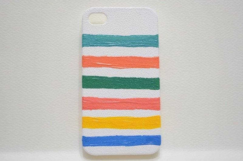 【手机壳上的RGB】条纹上衣 - 手机壳/手机套 - 塑料 多色