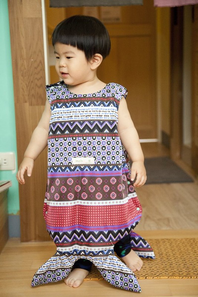 图腾小金鱼防踢被 - 寝具 - 其他材质 多色