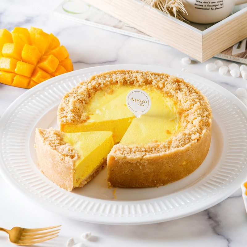 艾波索【沁心芒果奶酪6寸】 - 蛋糕/甜点 - 新鲜食材 橘色