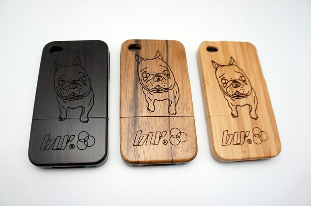 BLR 原木 iPhone4/4s 保护木壳 绝版品出清 法斗 - 其他 - 木头 咖啡色