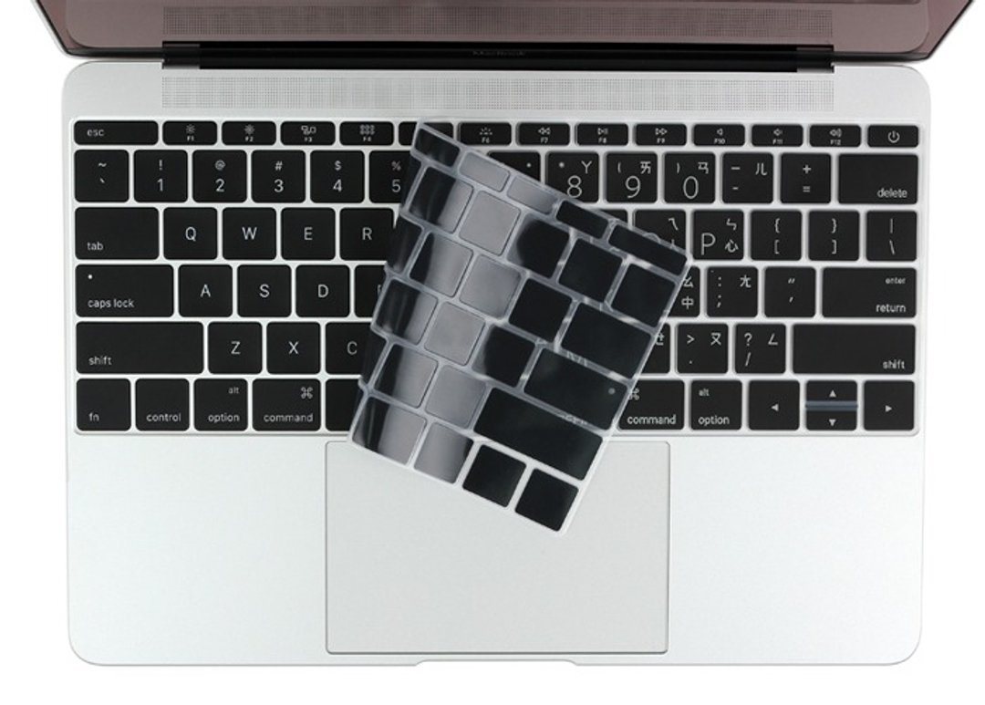 BEFINE  New Macbook 12寸 中文键盘保护膜 黑底白字 - 平板/电脑保护壳 - 其他材质 黑色