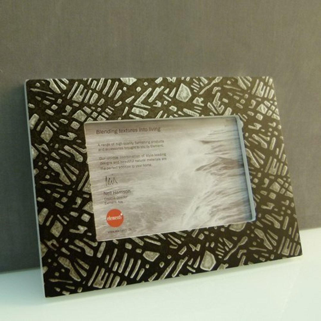 Tana Photo Frame for 4x6 (10 x 15cm) 顶级工艺相框 - 8P151 - 画框/相框 - 其他材质 黑色