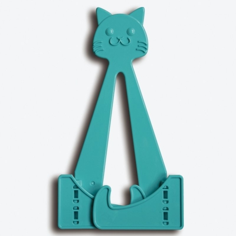 猫咪造型盘子展示架 蓝色-86013 - 其他书写用品 - 塑料 蓝色