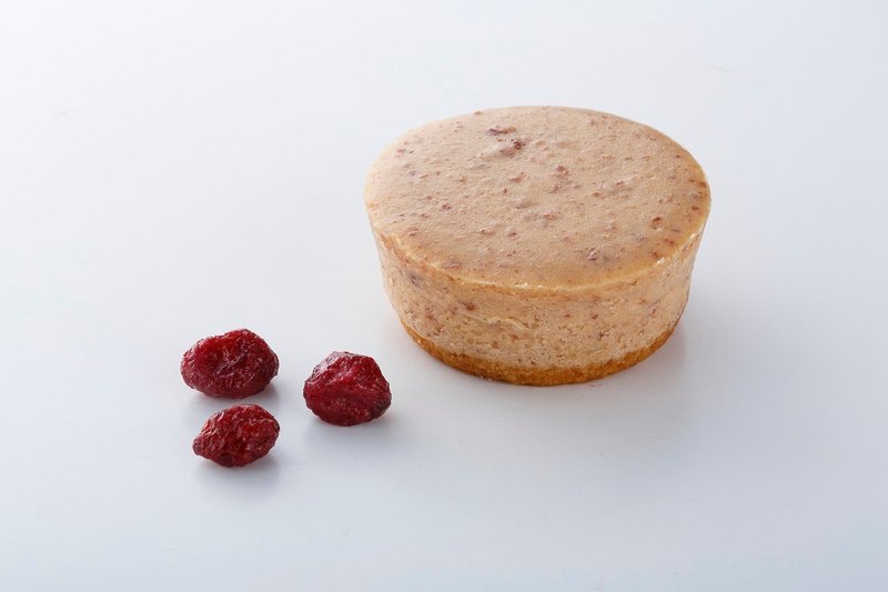 蔓越莓果重奶酪 一盒6入手工制作 cheese cake 弥月蛋糕 - 咸派/甜派 - 新鲜食材 橘色