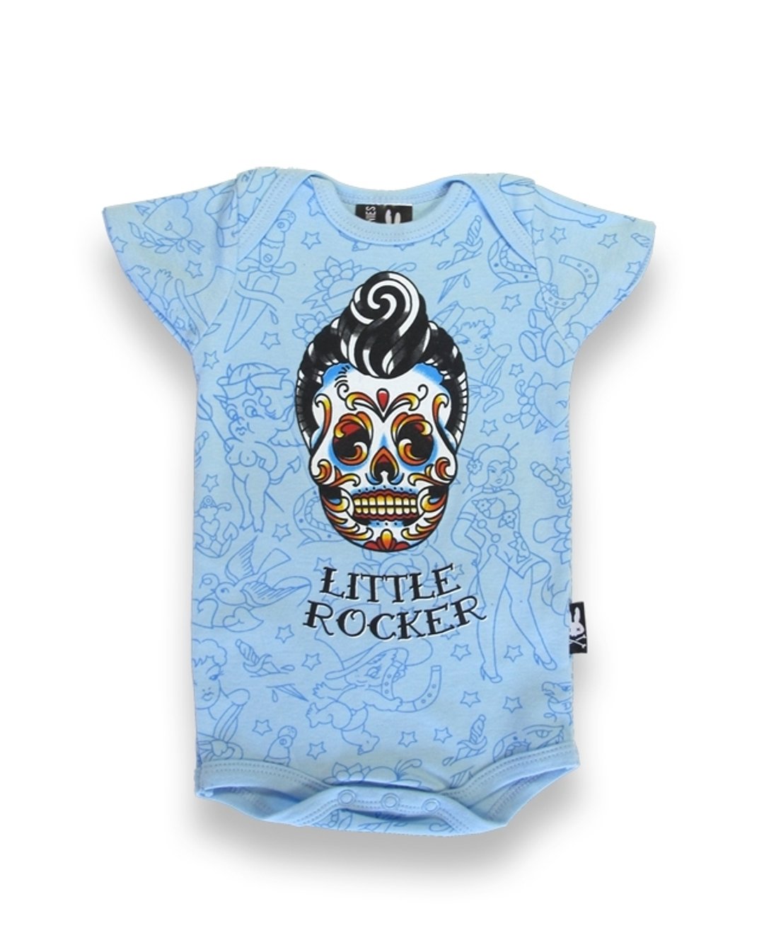 小庞克 LITTLE ROCKER - 宝宝包屁衣 - 其他 - 棉 黑色
