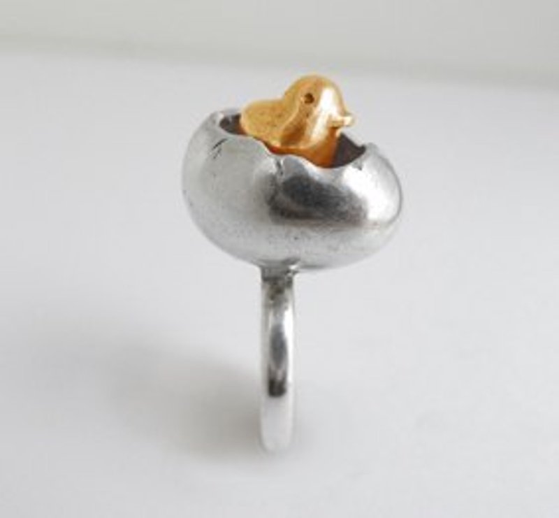 Happy birthday 戒指 - 戒指 - 其他金属 灰色