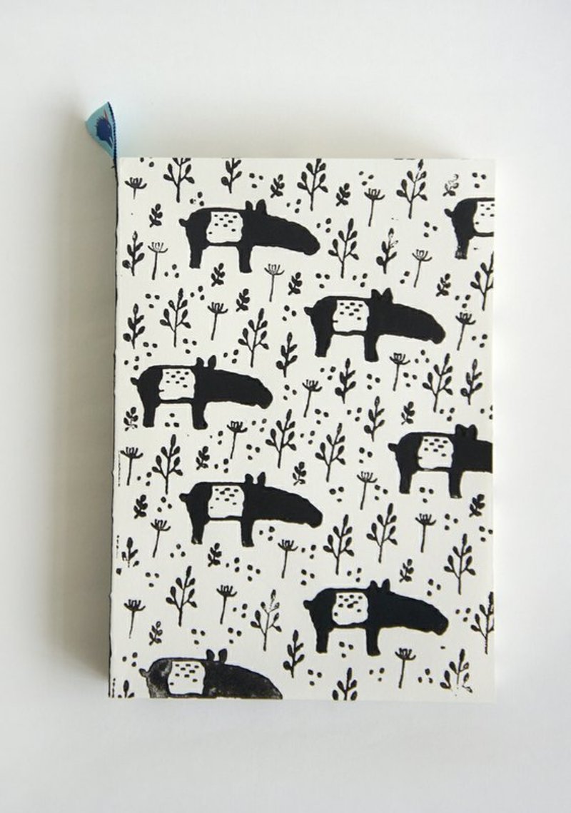 黑墨小貘什玩本 - 笔记本/手帐 - 纸 白色