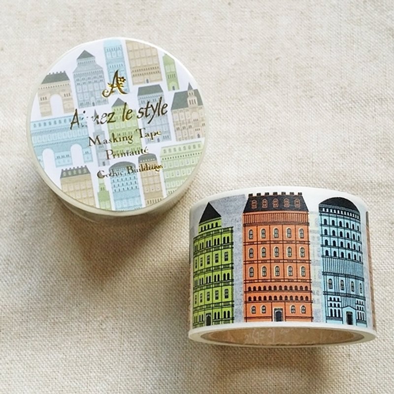 Aimez le style 宽版和纸胶带 (03003 歌德建筑) - 纸胶带 - 纸 多色