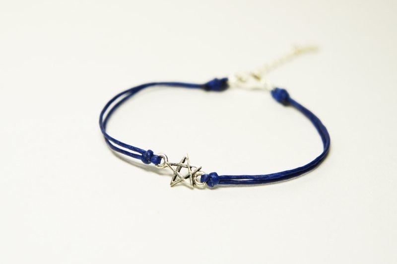 《One & Only》夜星手环（已售出勿下订） - 手链/手环 - 其他材质 蓝色