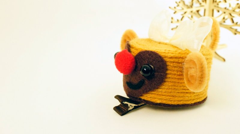 卖脑瓜猴年限量特价发饰(猴子公主) - 发饰 - 纸 金色