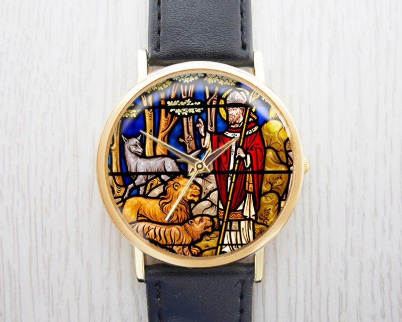 马赛克玻璃 - - 女表/男表/中性表/配件饰品【Special U Design】 - 女表 - 其他金属 黑色