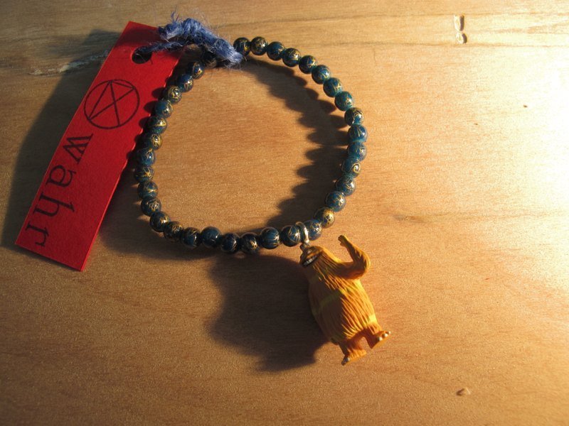 【Wahr】我以为他叫毛怪手炼 - 手链/手环 - 其他材质 橘色