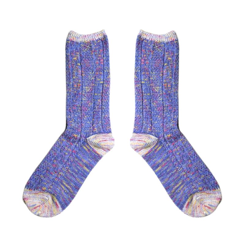 【4色】藏不住的小确幸! // 粉蜡笔棉织袜子 :::DAWN' make up your feet ::: - 袜子 - 棉．麻 多色