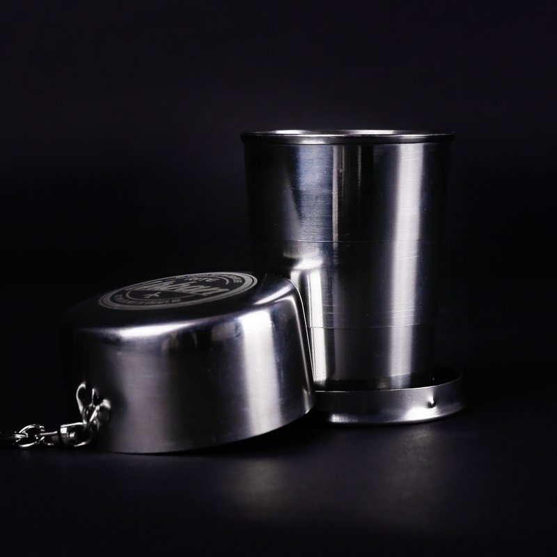 旅游折杯 Travel Cup - 水瓶/水壶 - 其他金属 灰色