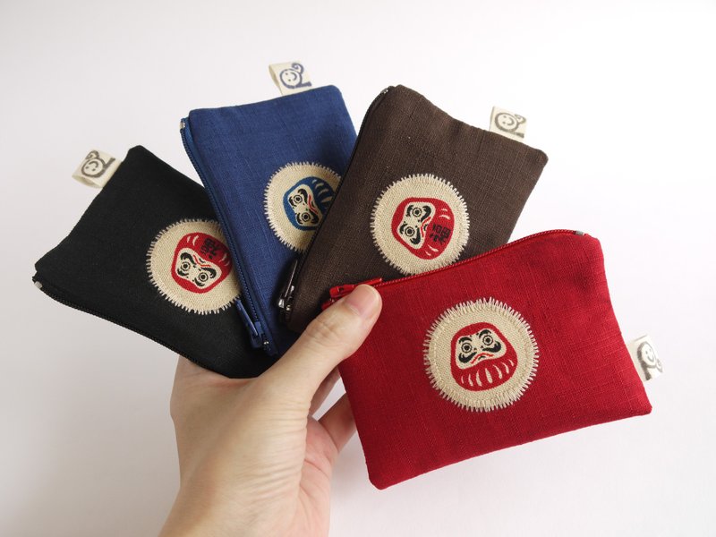 不倒翁福神 小零钱包~* - 皮夹/钱包 - 其他材质 多色