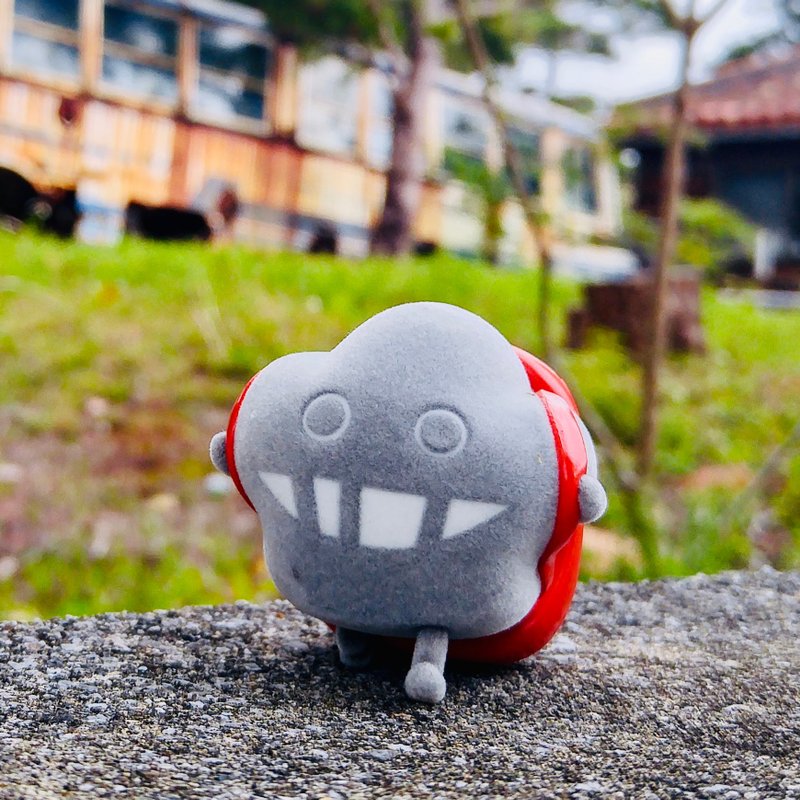 Backpack Dustykid Figure 背包尘搪胶模型 - 玩偶/公仔 - 塑料 