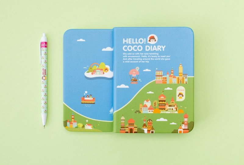 ARDIUM 2016 Hello COCO行事历/手帐/日记 - 愉快小岛 - 笔记本/手帐 - 纸 蓝色