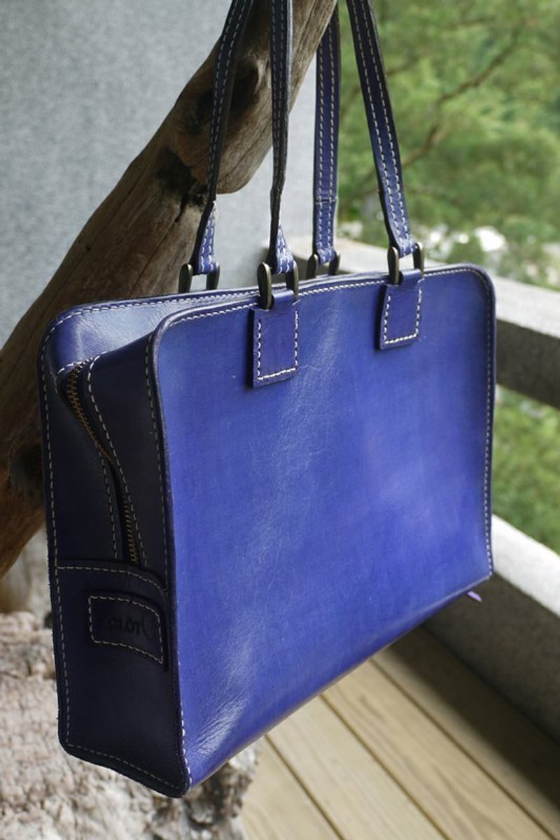 经典手提肩背包 - 侧背包/斜挎包 - 真皮 