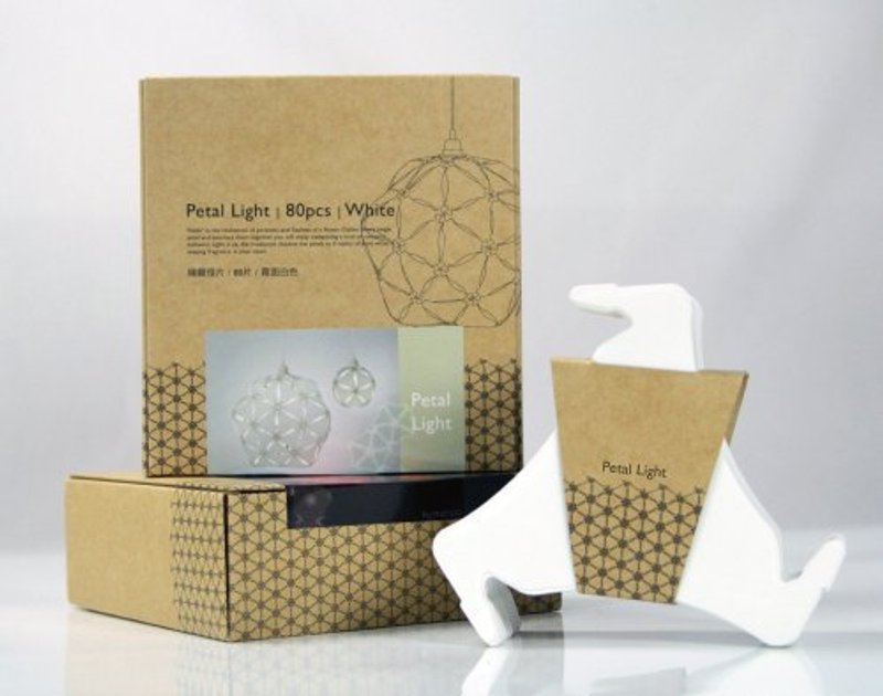 拥瓣灯饰灯片_80片装 (红、白) - 其他 - 塑料 白色