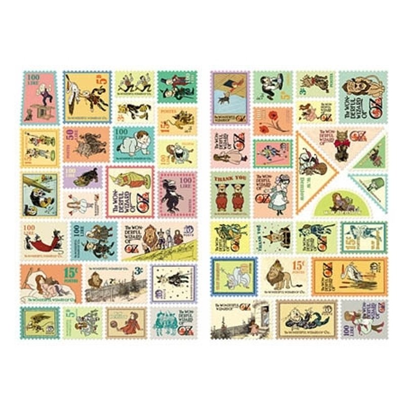 7321 Design-迷你邮票贴纸组V3-桃乐丝,7321-01972 - 贴纸 - 纸 多色