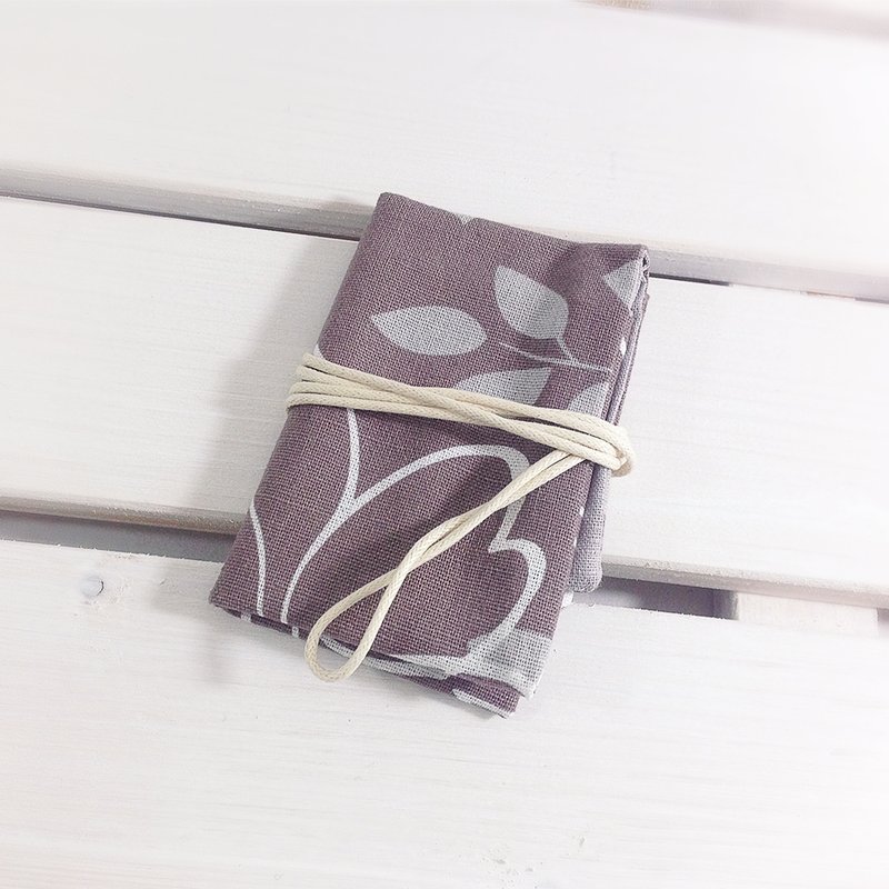 【小趣日】名片夹/票夹/随身夹/紫芋 - 证件套/卡套 - 其他材质 卡其色