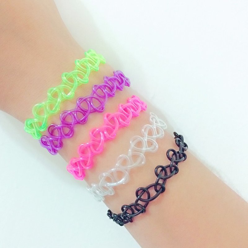 ♡ Tattoo Choker ♡ 手圈 - 手链/手环 - 防水材质 