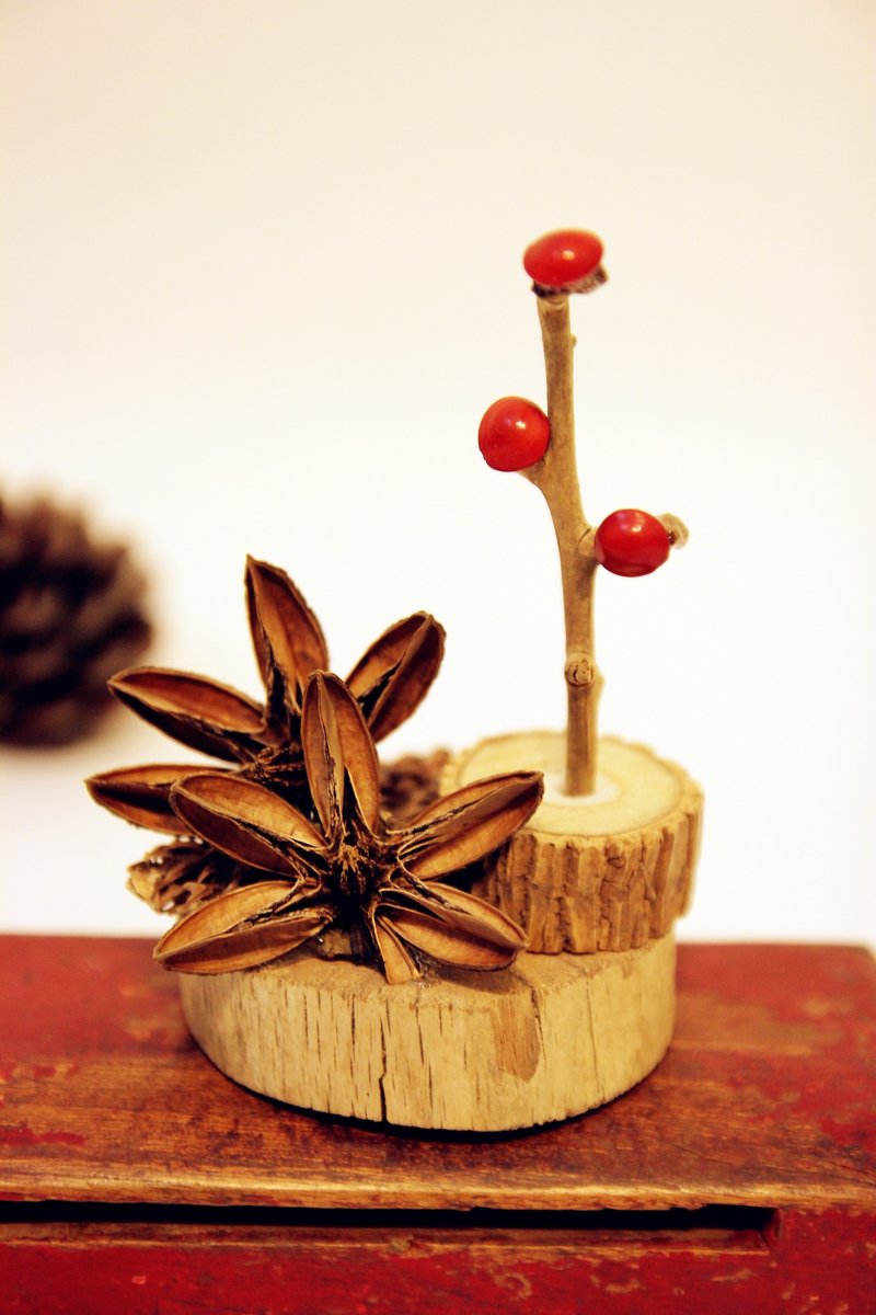 森林系 - (限量品) ‘思念’ 装饰小摆设 - 其他 - 植物．花 咖啡色