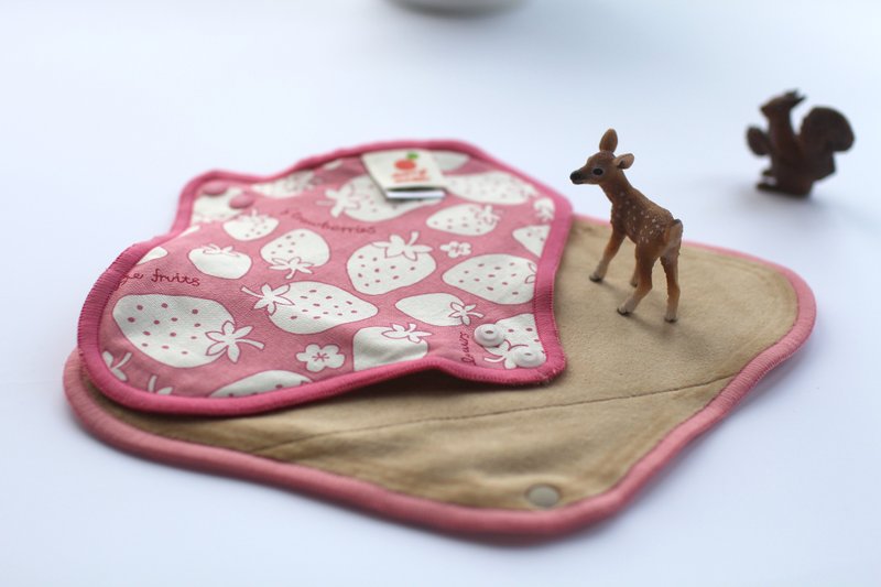 樱桃蜜贴 彩棉布卫生棉 24cm日用一般  Happyking - 生理用品 - 棉．麻 多色