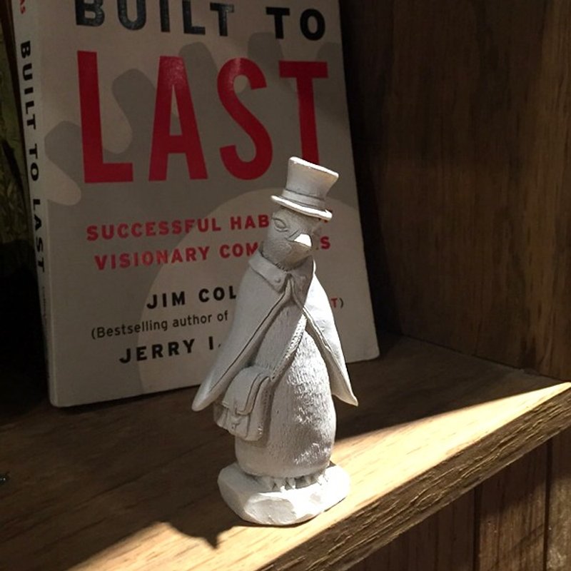 企鹅医生莫尔 - 摆饰 - 其他材质 白色